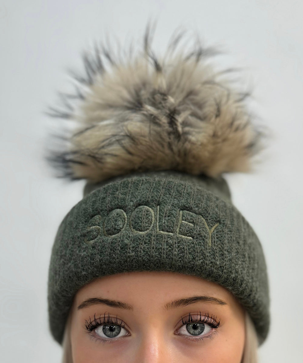 Khaki pom 2024 pom hat