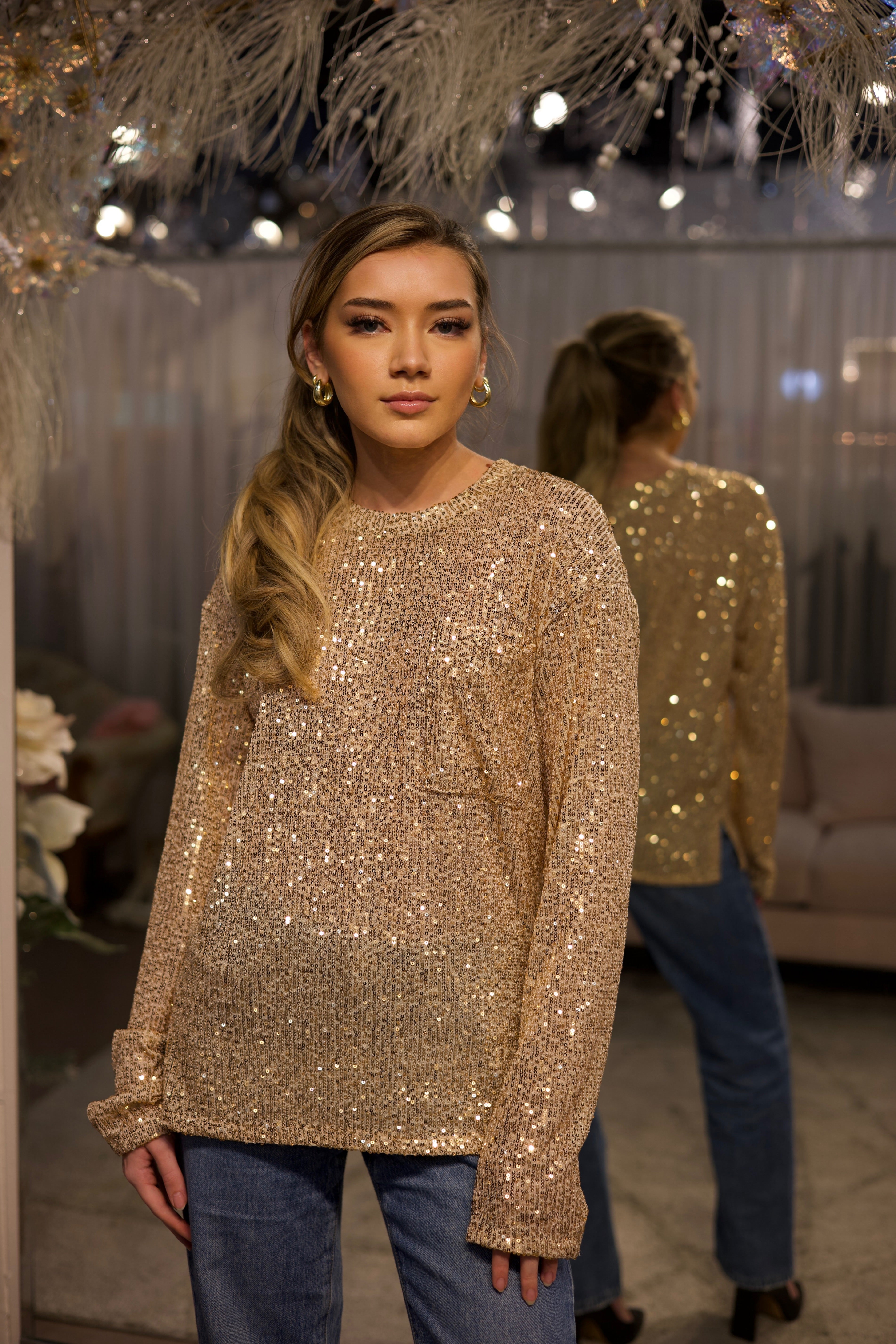 Sequin T-shirt