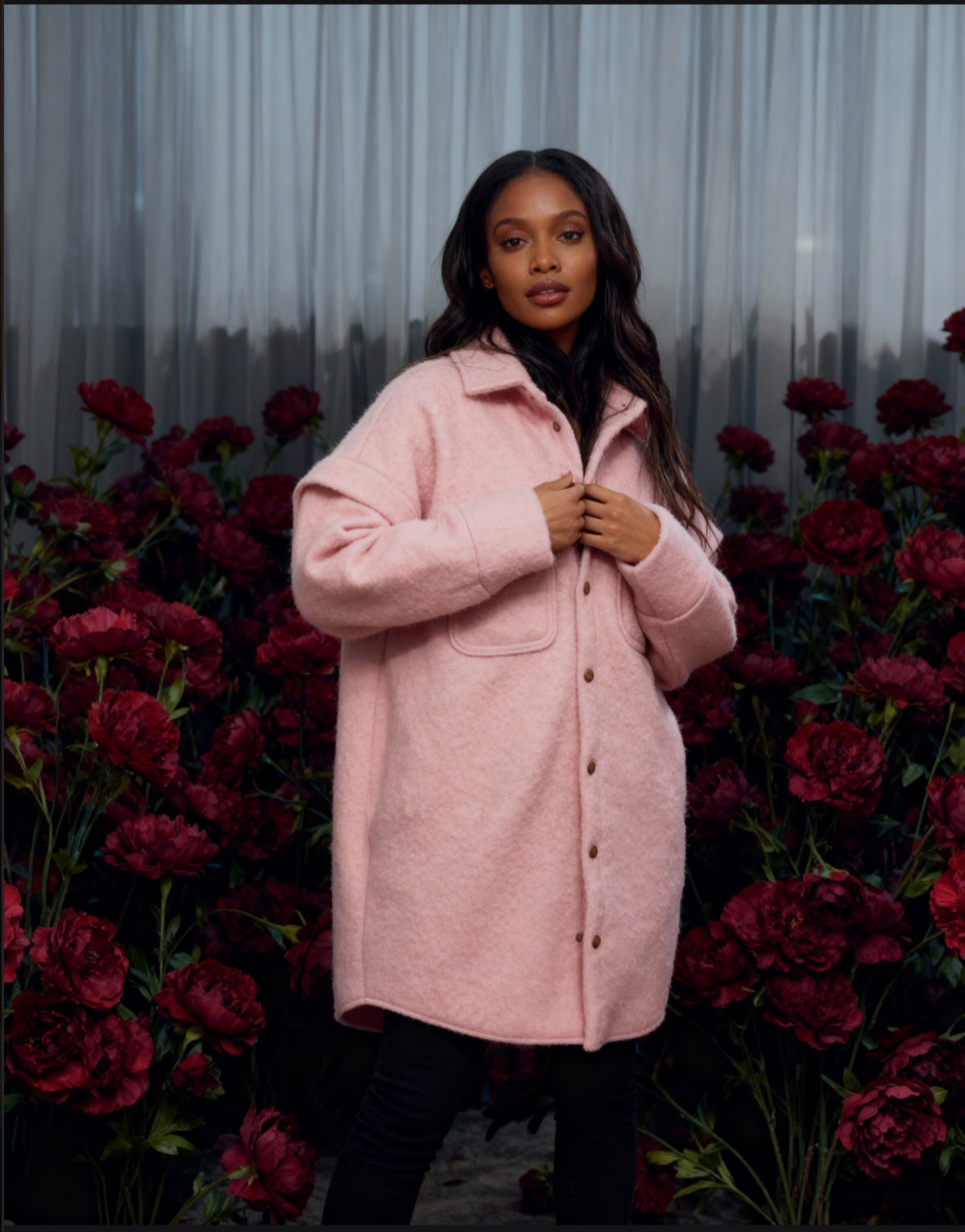 1 of 1 Pink Heidi Coat