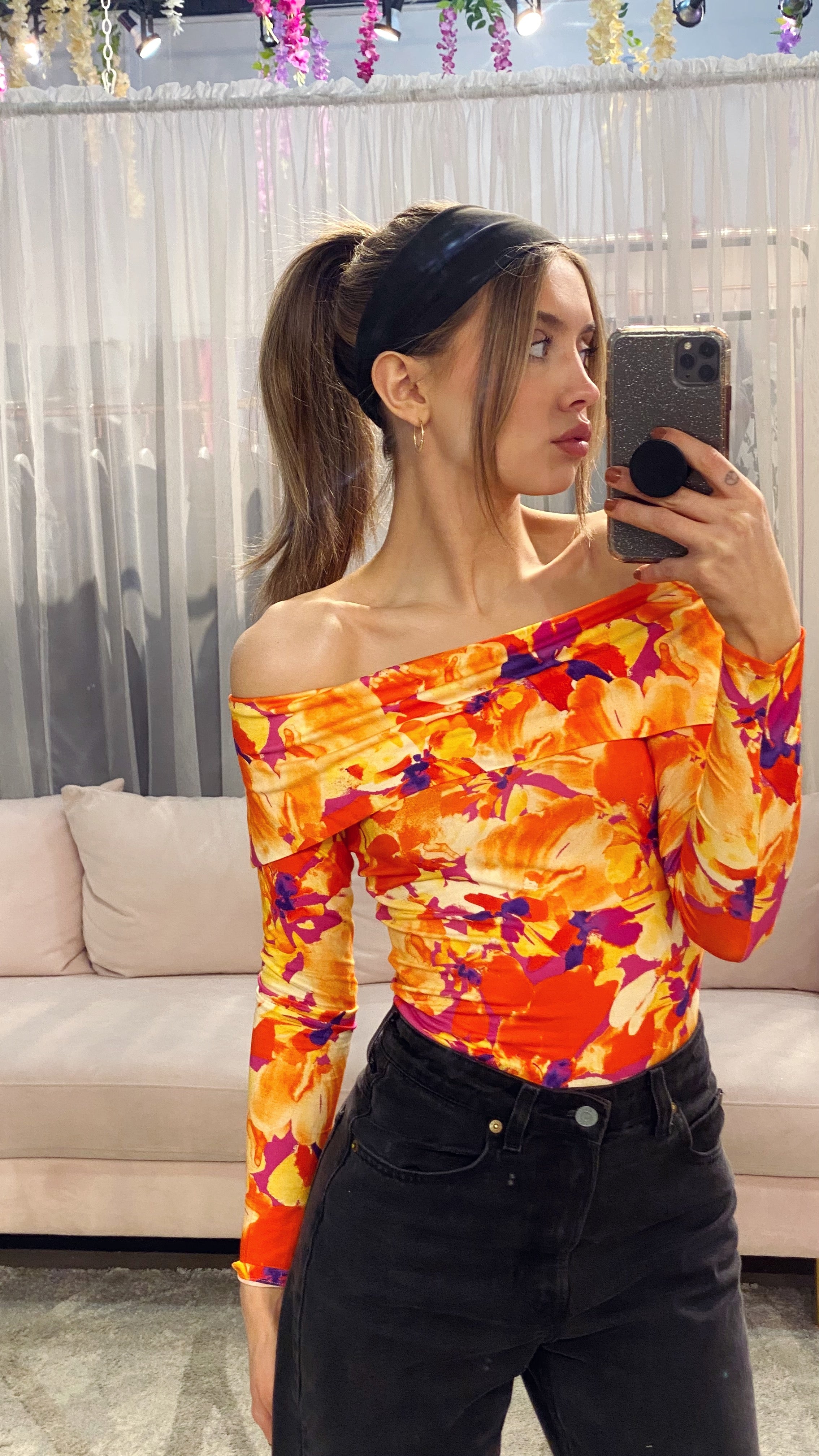 Off-Shoulder Top