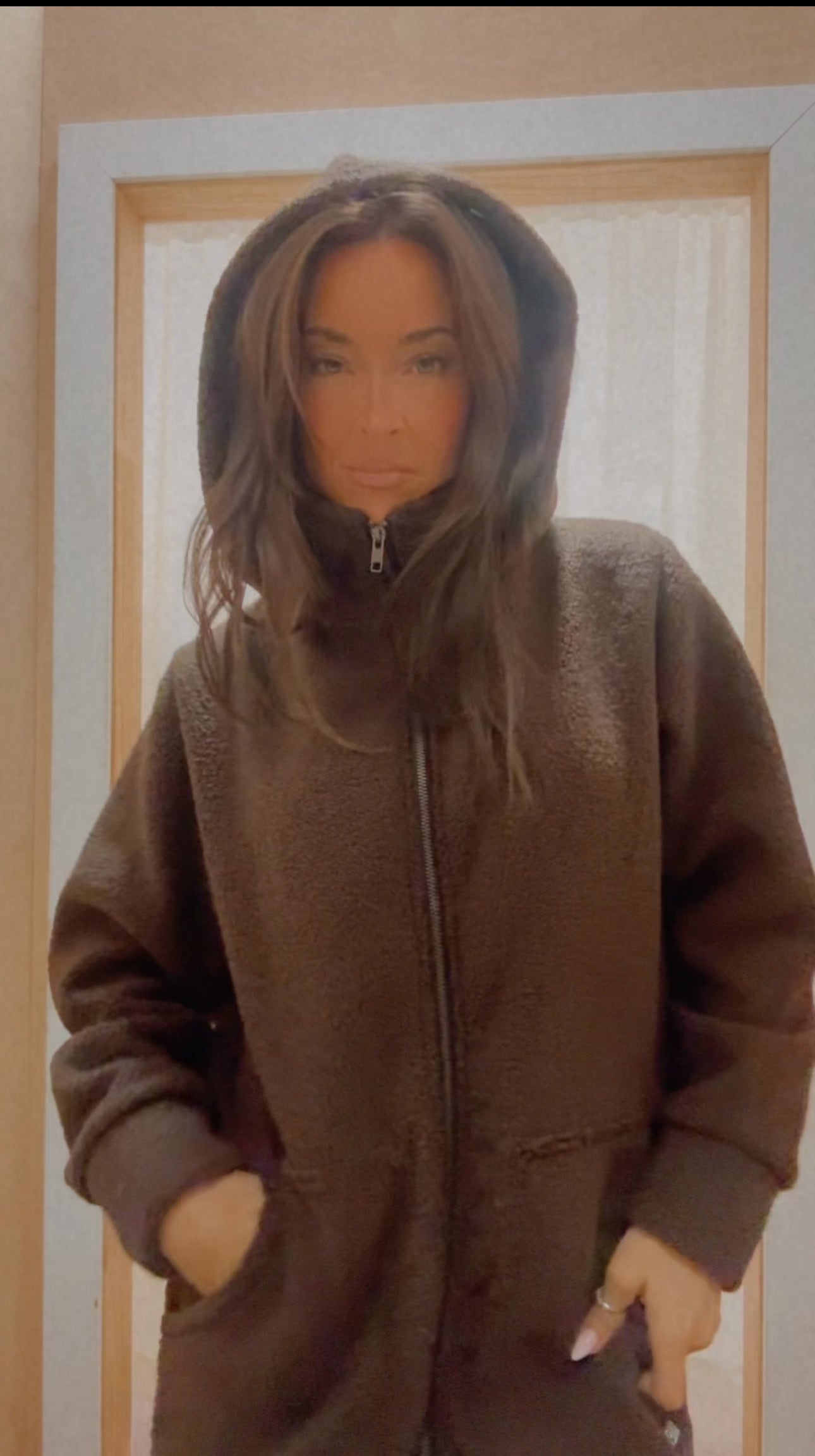 Cocoon Zip-Up Hoodie