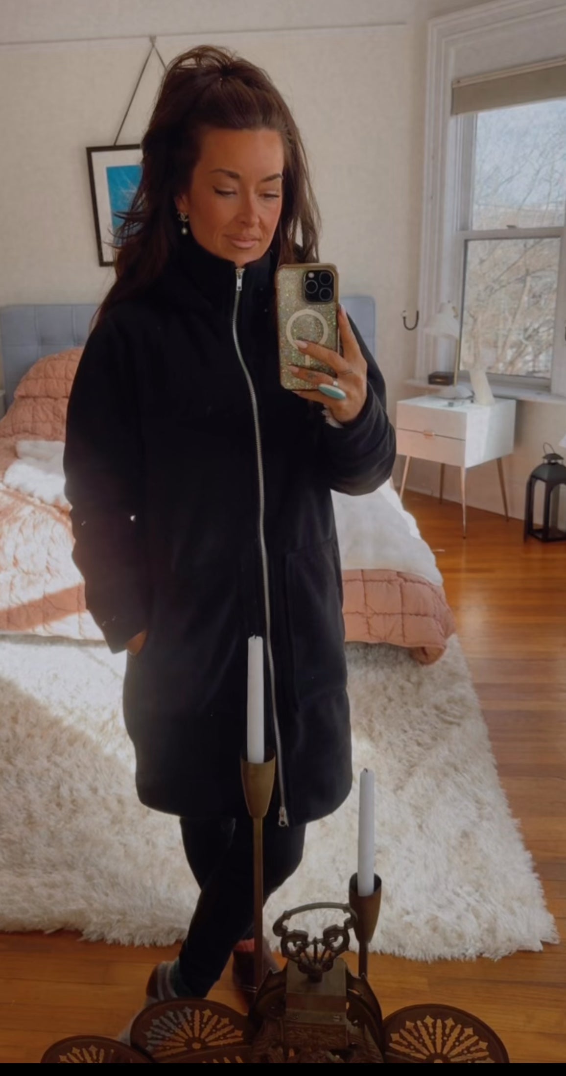 Cocoon Zip-Up Hoodie