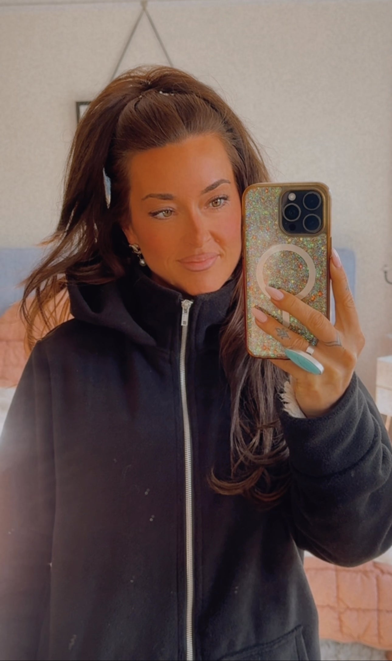 Cocoon Zip-Up Hoodie