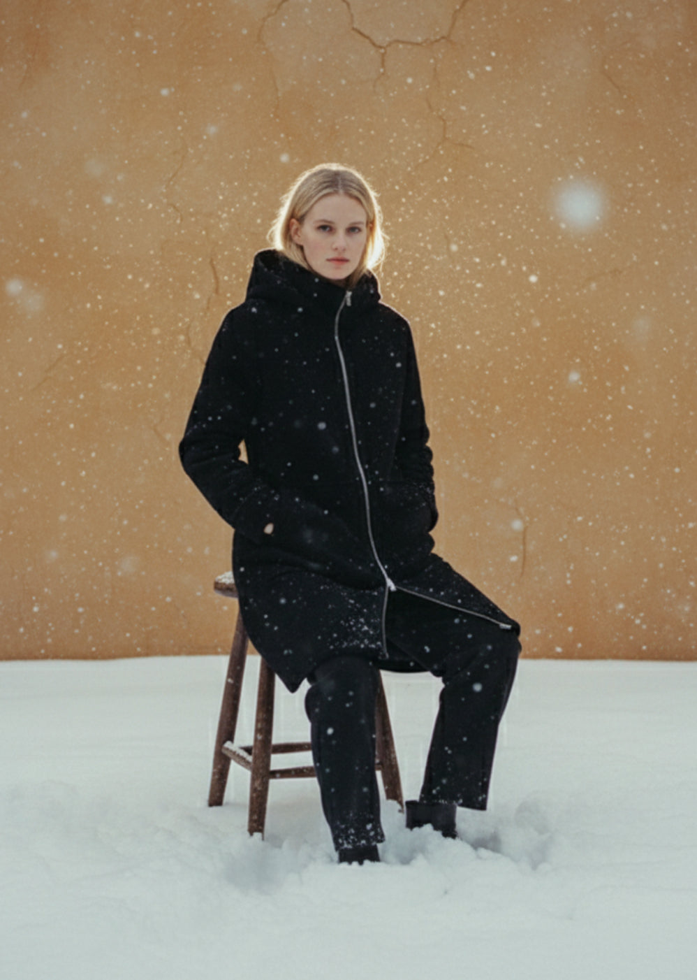 Cocoon Zip-Up Hoodie