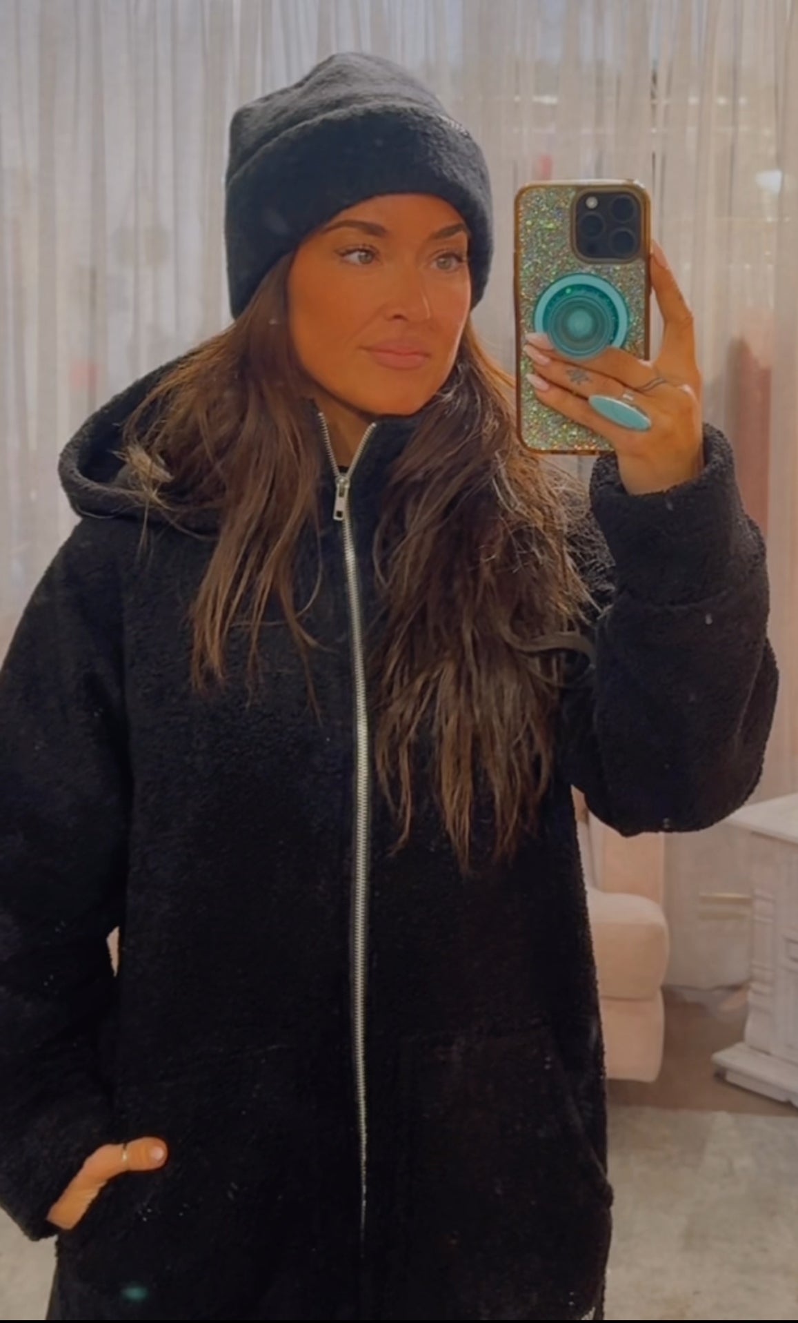 Cocoon Zip-Up Hoodie