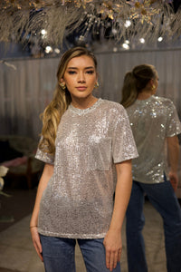 Sequin T-shirt