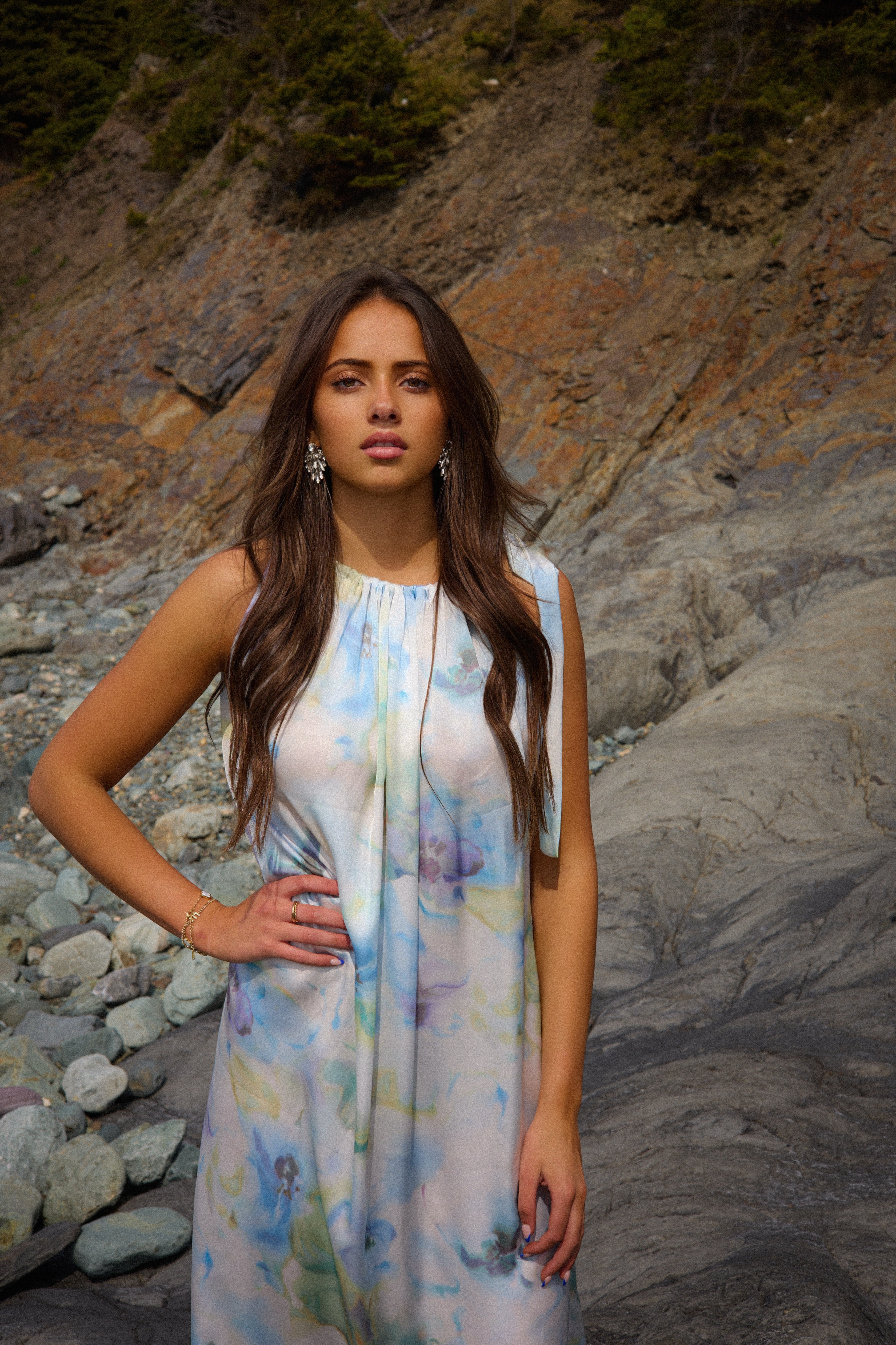Satin Dress