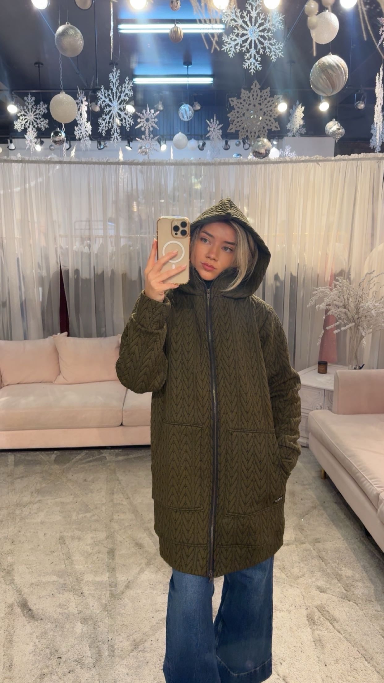 Cocoon Zip-Up Hoodie