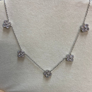 Gold Dipped Cubic Zircona Necklace