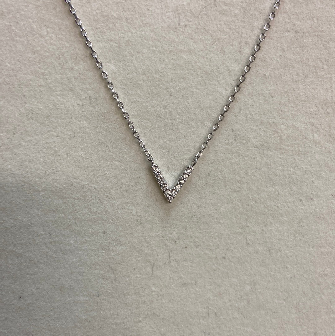 Gold Dipped Cubic Zircona Necklace