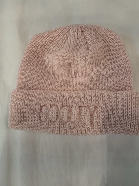 Embroidered Merino Wool Hat