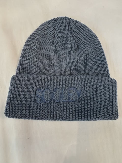 Embroidered Merino Wool Hat