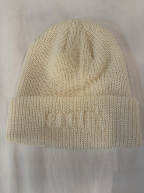 Embroidered Merino Wool Hat