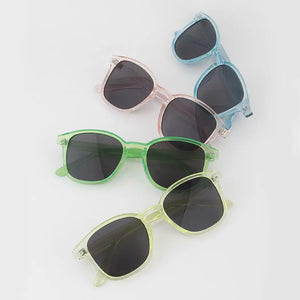 Neon Transparent Sunglasses